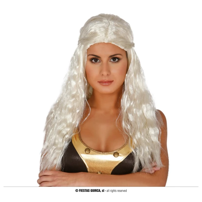Long White Wig - Image 1