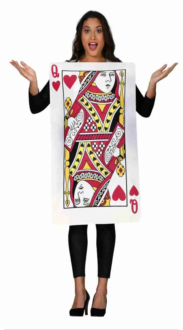 Queen Of Hearts Card Costume Adult - Image 1