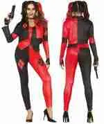 Rebel Harlequin Costume Adult