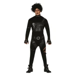 Black Scissors Costume Man Adult