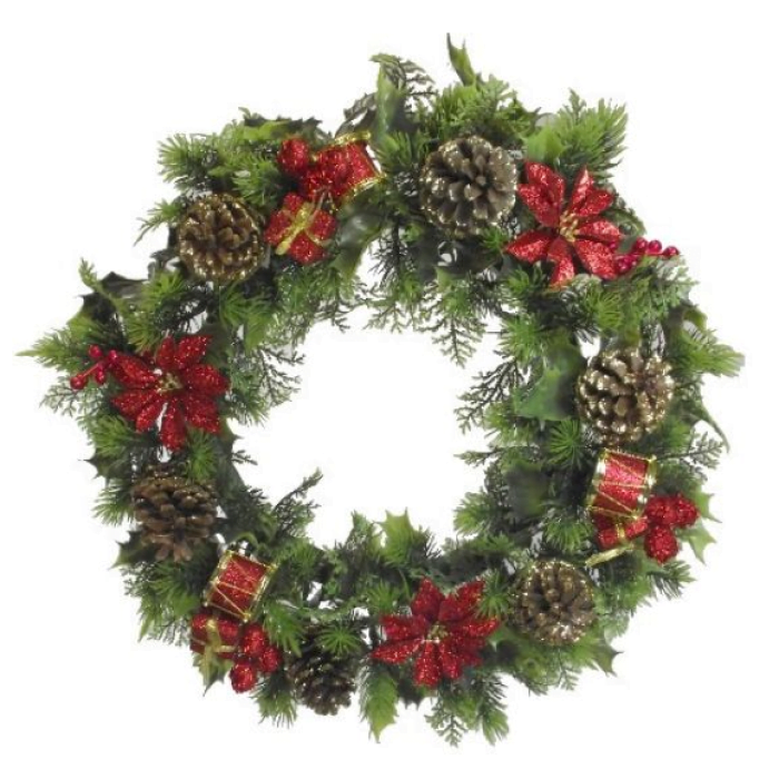 866872 HOLLY WREATH