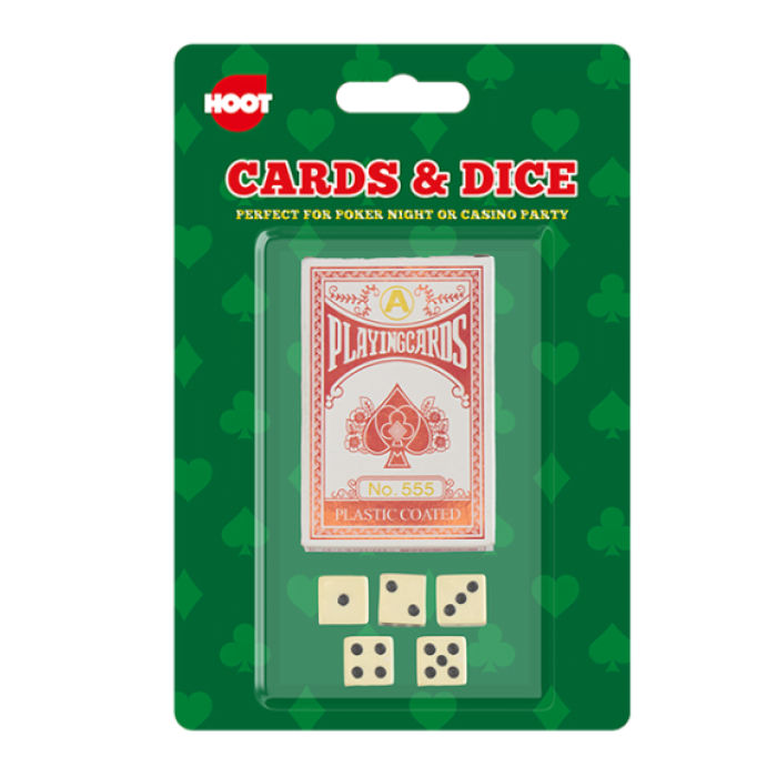 CARDS AND DICE