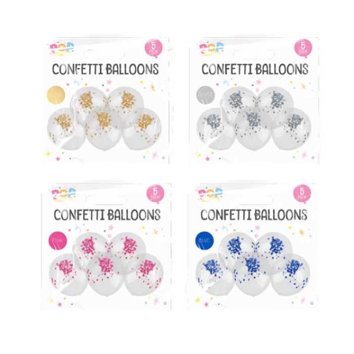 CONFETTI BALLONS