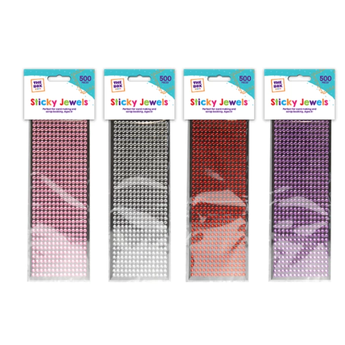 Self Adhesive Jewels - 500 Pack - Image 1