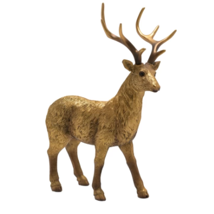 Standing  Gold Stag - Image 1