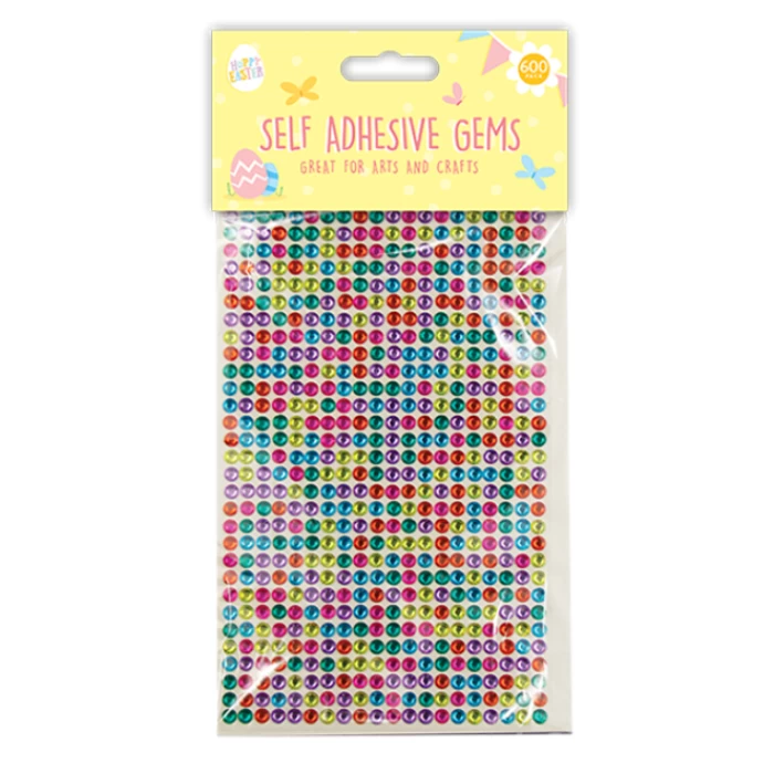 Self Adhesive Gems 600pk - Image 1