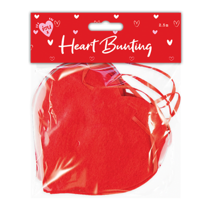 HEART BUNTING VALENTINE