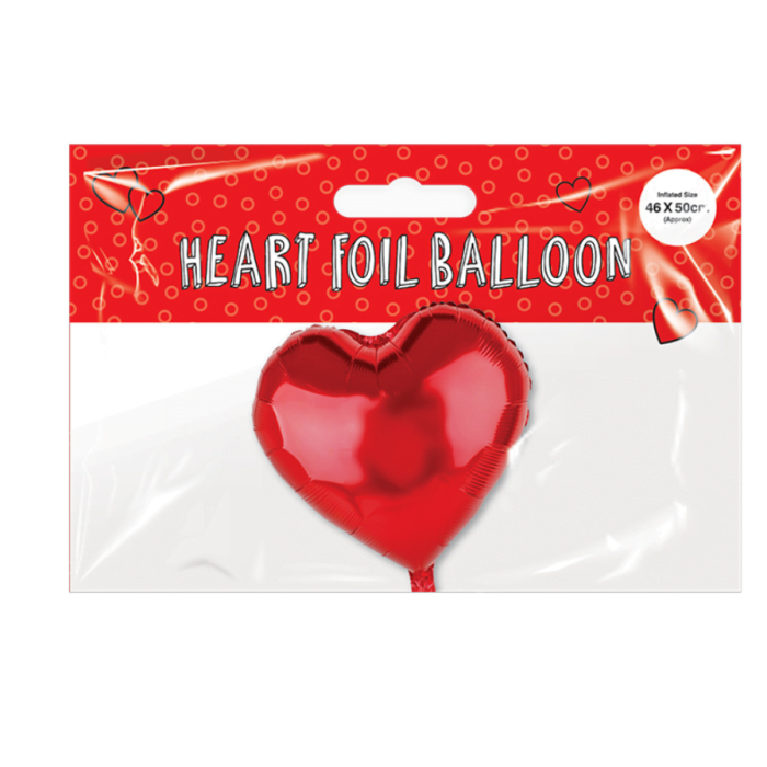 VALENTINE HEART FOIL BALLOON