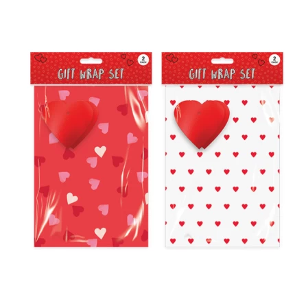 Valentine's Day Gift Wrap Pack