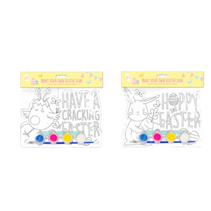 Easter Paint Your Own Card Sign - Image 1