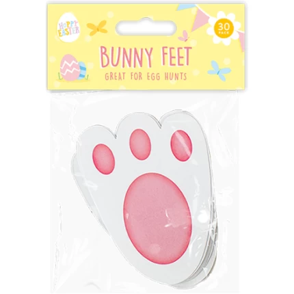 Easter Bunny Feet - 30 Pack