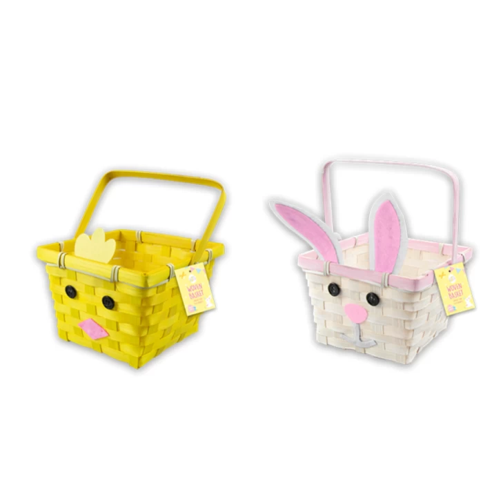 Easter Character Woven Basket - Image 1