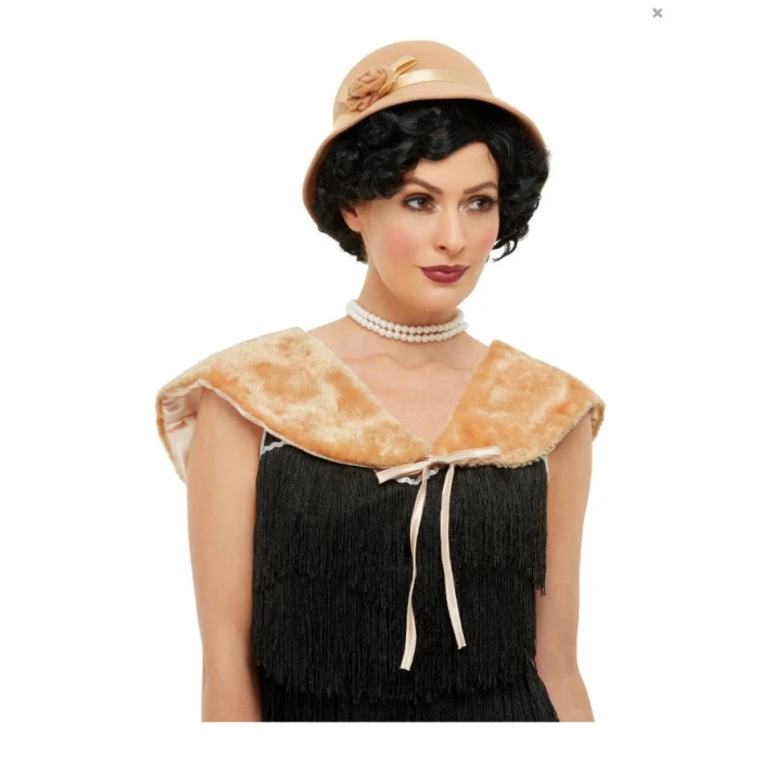 Stole Faux Fur Gold-1920's - Image 1