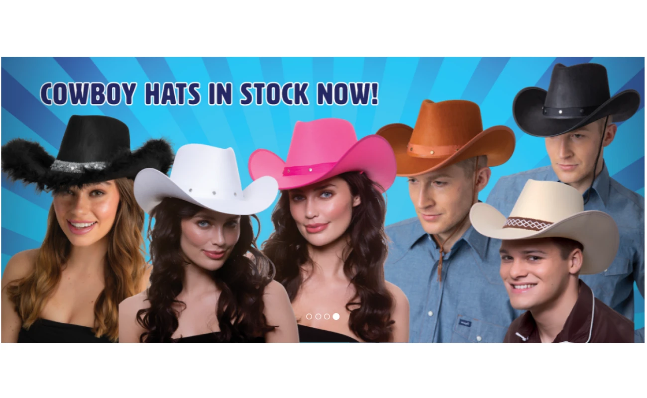 Cowboy Hats Poster